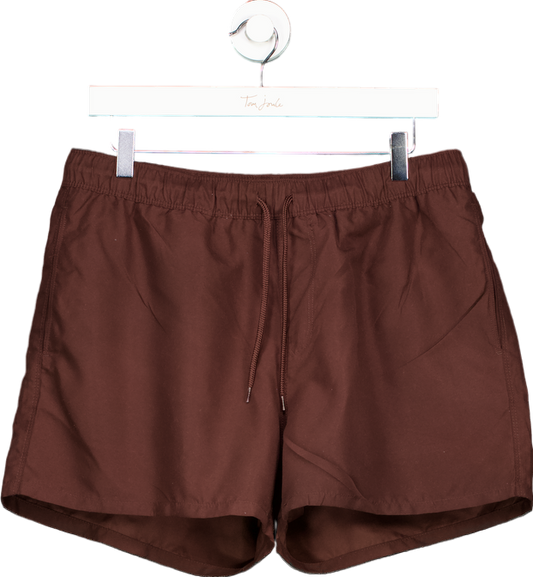 ASOS Brown Swim Shorts UK S