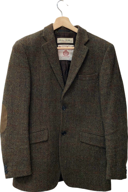 Thomas Farthing Brown Harris Tweed Blazer 36L