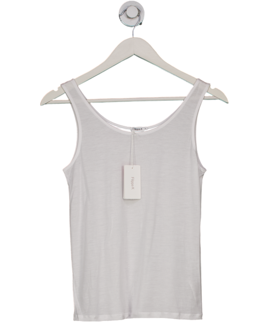 Filippa K White Elli Tencil Tank Top UK S