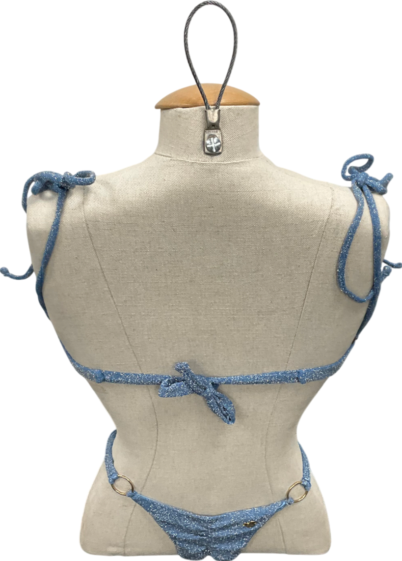 capittana Blue Kenya Bikini Bottom & Kenya Bikini Top UK XS