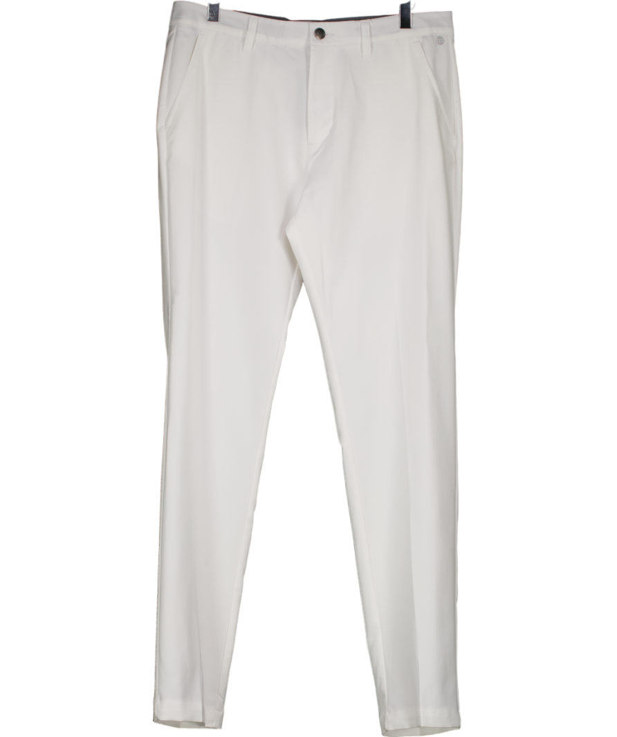 adidas White Golf Trousers W32