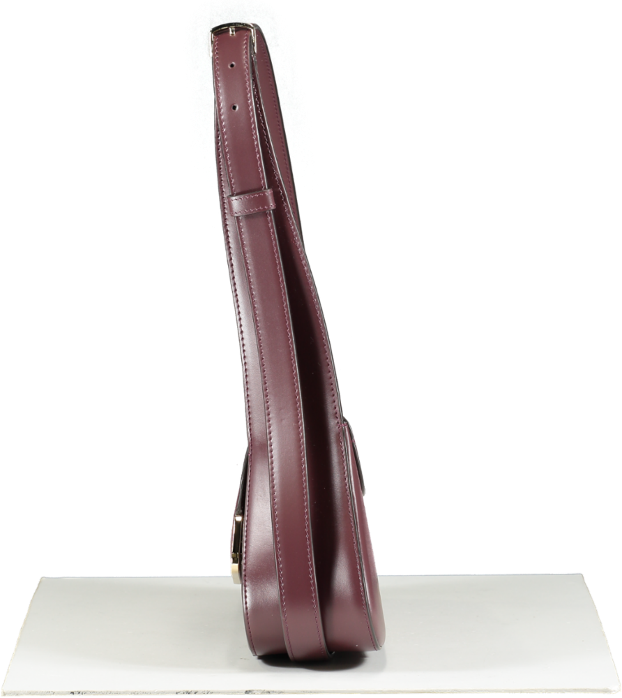 Santoni  Burgundy Leather The Pluto Bag