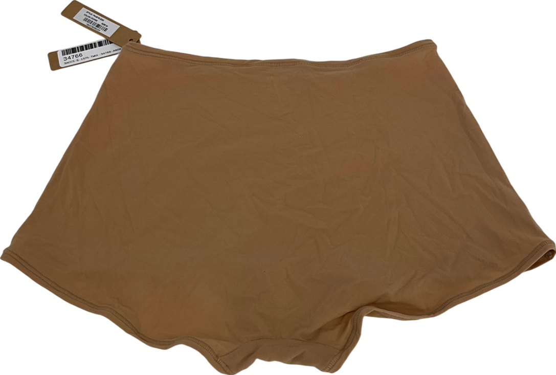 SKIMS Nude Boy Shorts In Ochre UK M