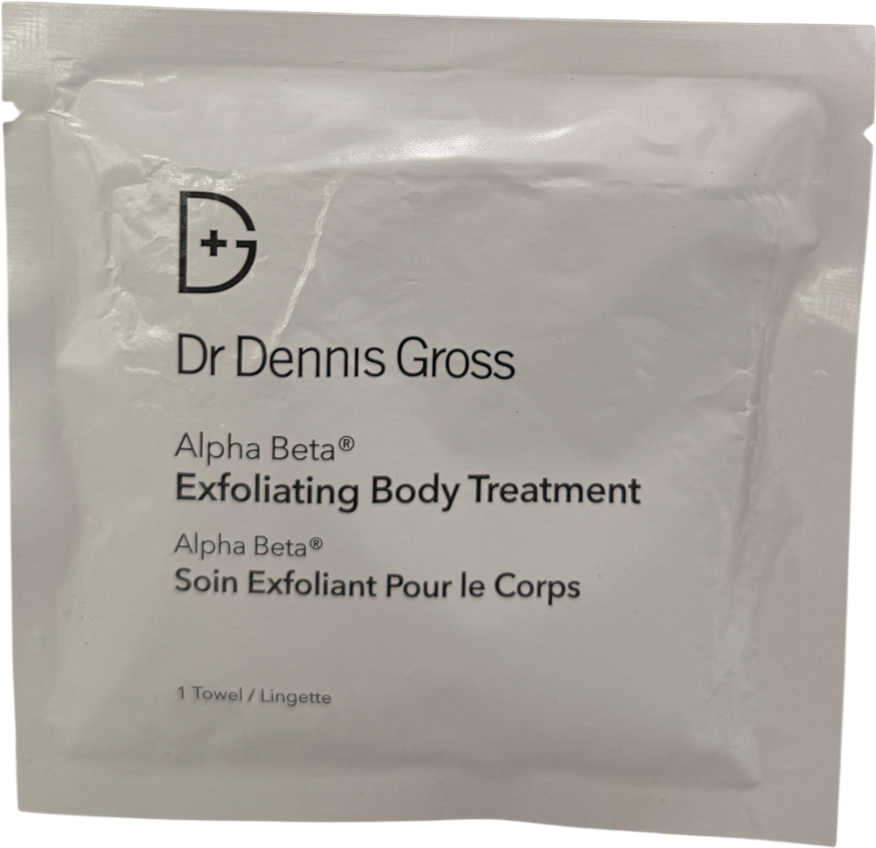 Dr Dennis Gross Alpha Beta Exfoliating Body Treatment 1 towel