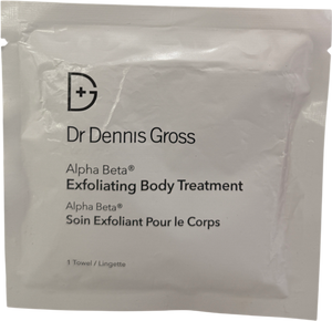 Dr Dennis Gross Alpha Beta Exfoliating Body Treatment 1 towel
