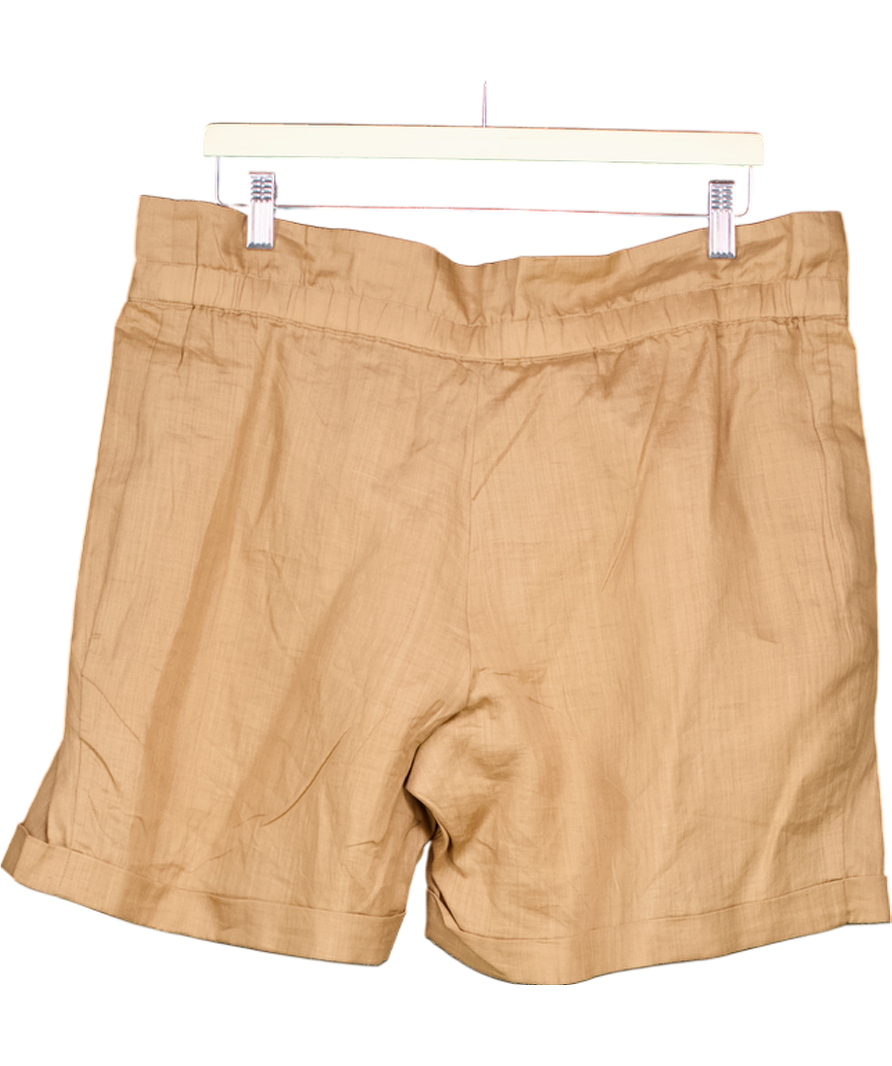 BOSS Brown Paperbag Shorts UK 8
