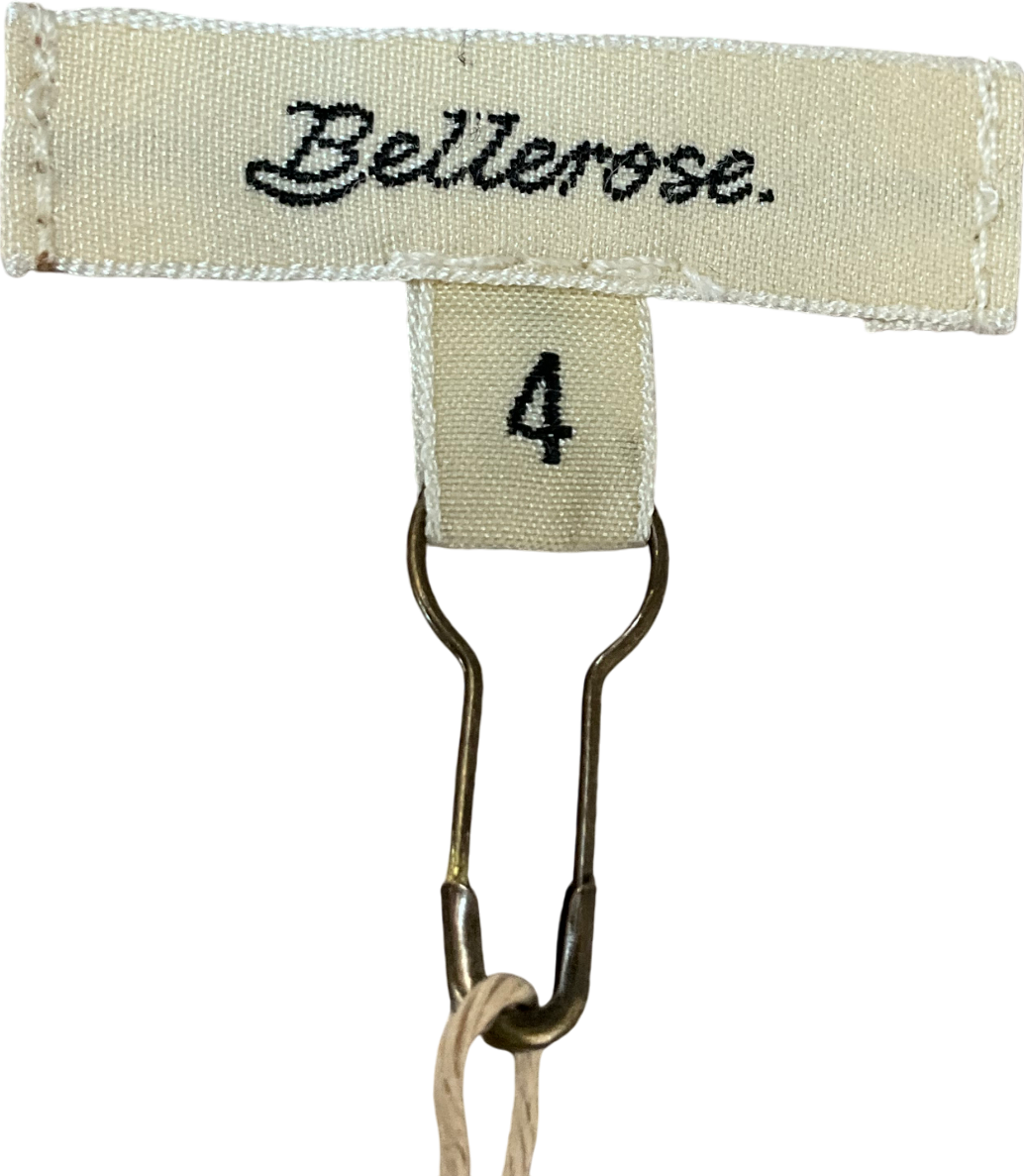 Bellerose Metallic Dillar V Neck Top UK M