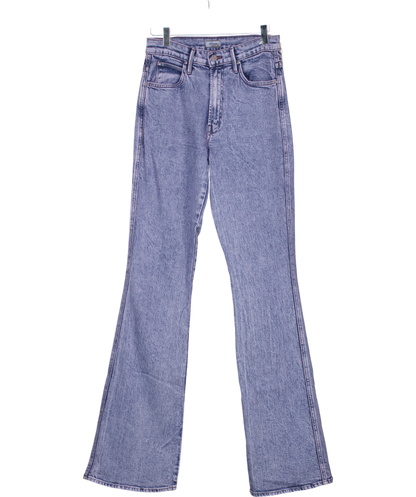 Mother Blue The Desperado Heel High-rise Flared Jeans W27