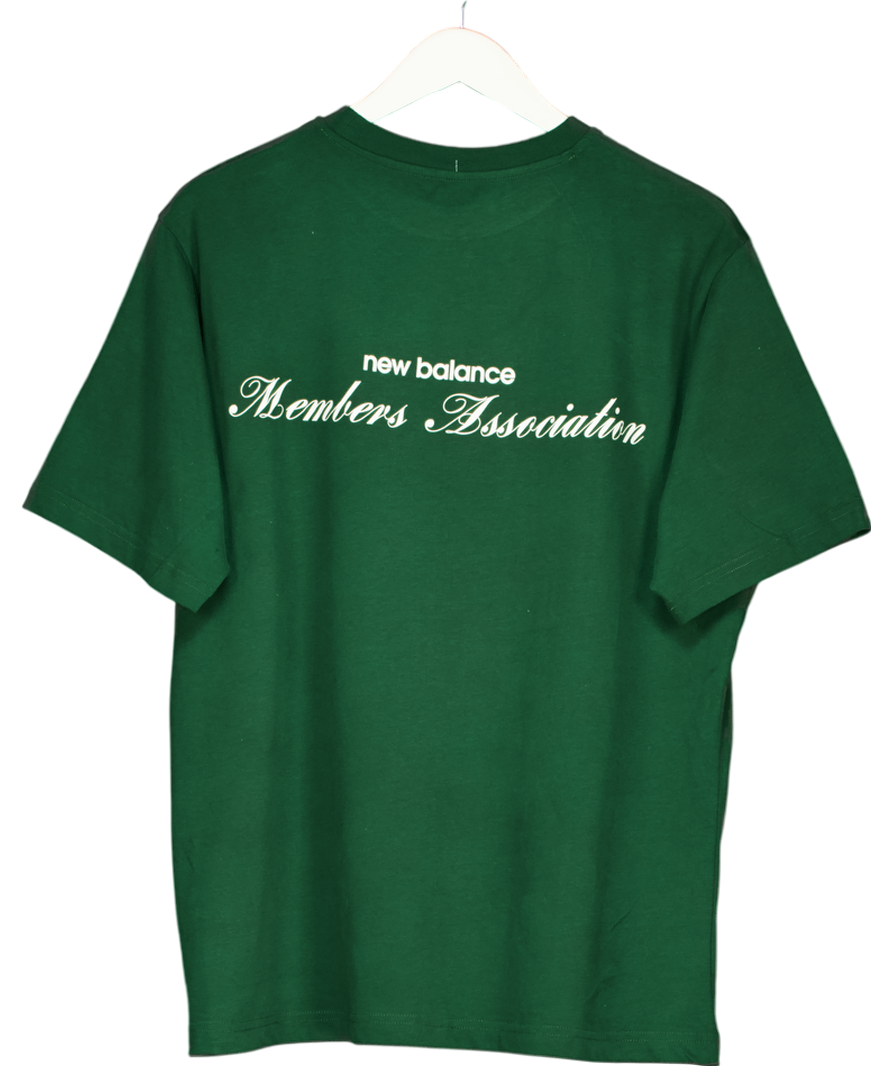 New Balance Athletic Shoes Boston M.a 1906 Dark Green Shirt UK M