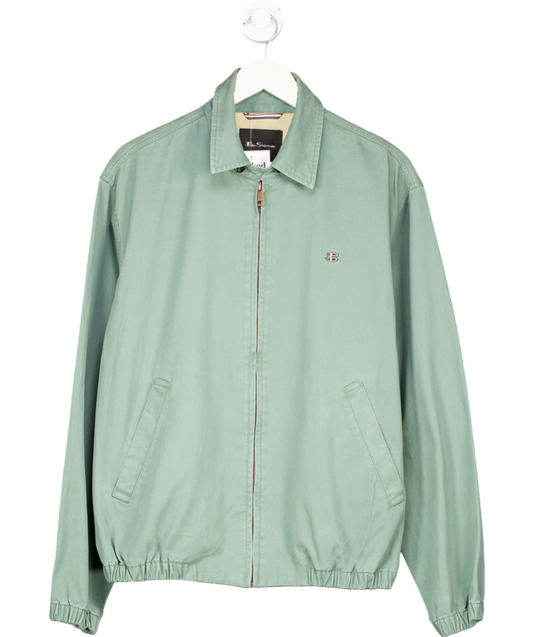 Ben Sherman Green Sports Blouson Zip Up Jacket UK M