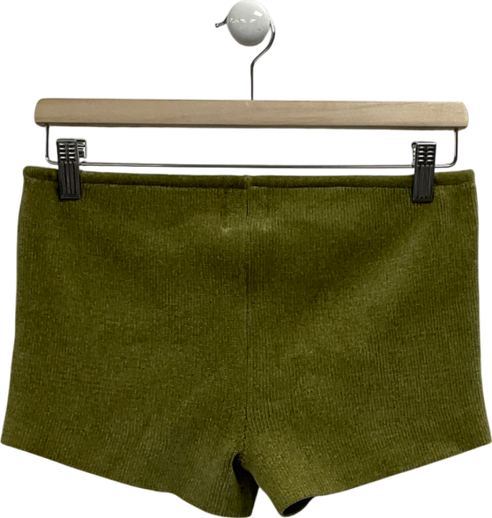With Jean Green The Cheek Shorts UK XS