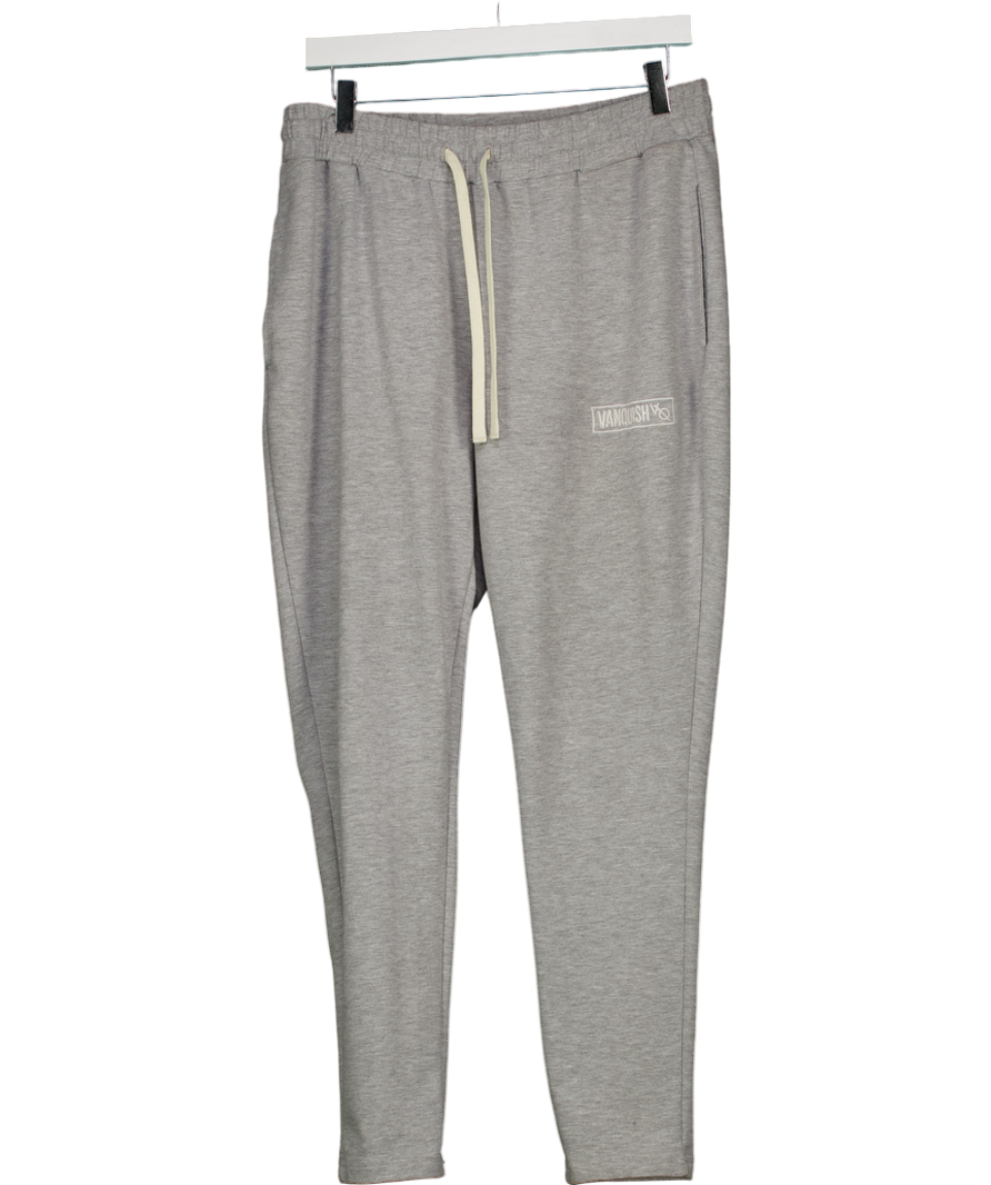 Vanquish Grey Tapered Fit Sweatpants UK L