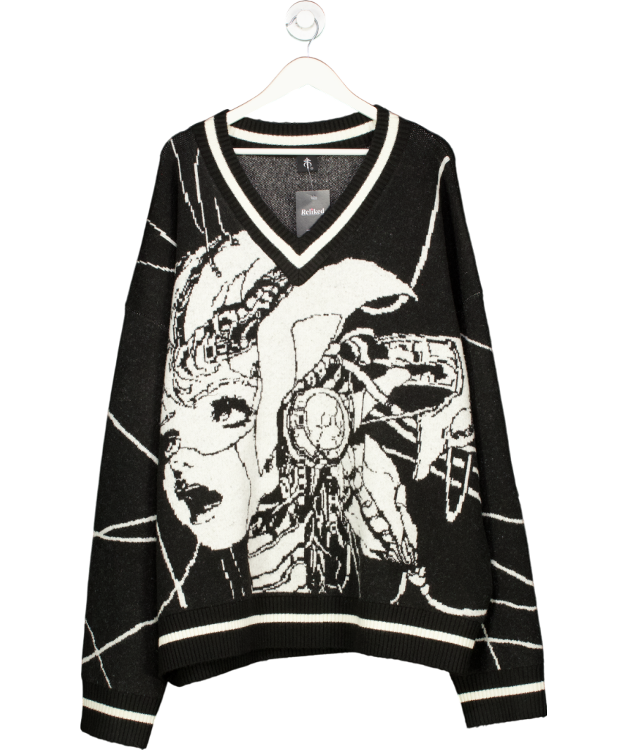 Drop Dead Black Puppet Master Jumper UK XXL