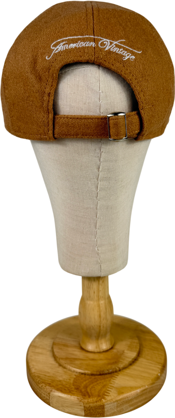 American Vintage Brown Tan Cap One Size