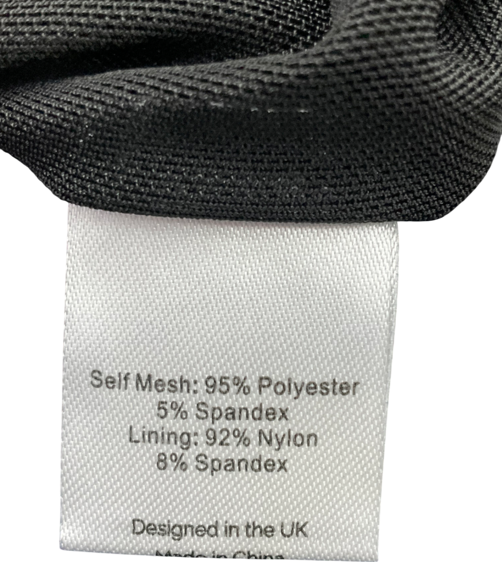 SLA the label Metallic Gigi Diamanté Mini Dress UK XS