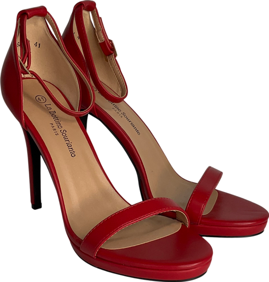 la bottine souriante Red Lea Heeled Sandals UK 8 EU 41 👠