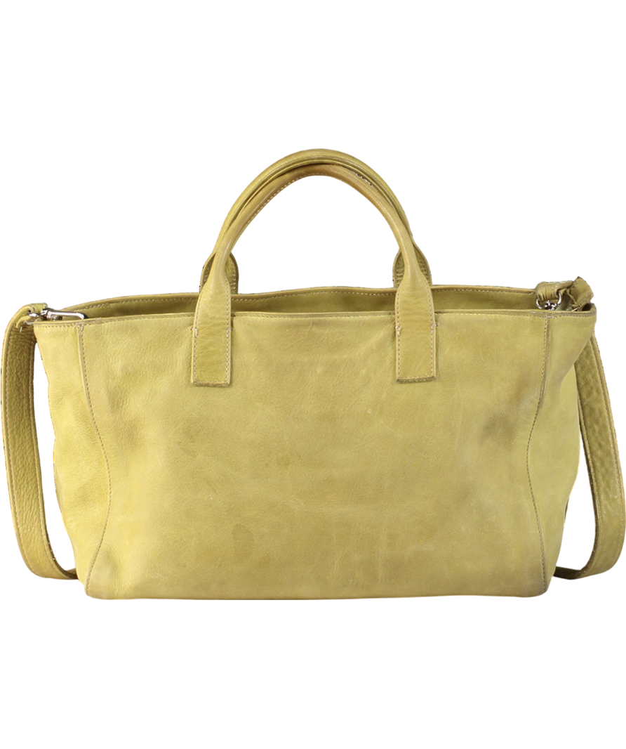 Yuri Green Leather Bag