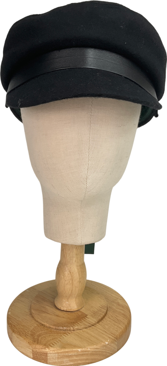 Holland Cooper Black Bretton Hat UK M