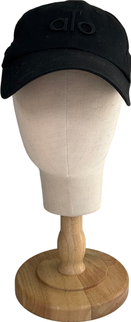 alo yoga Black Washed Off-duty Cap One Size