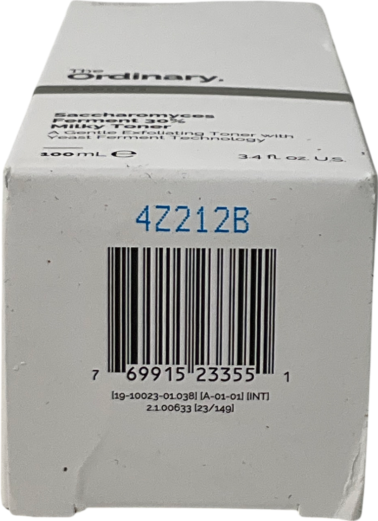 The Ordinary Saccharomyces Ferment 30% Milky Toner 100ml