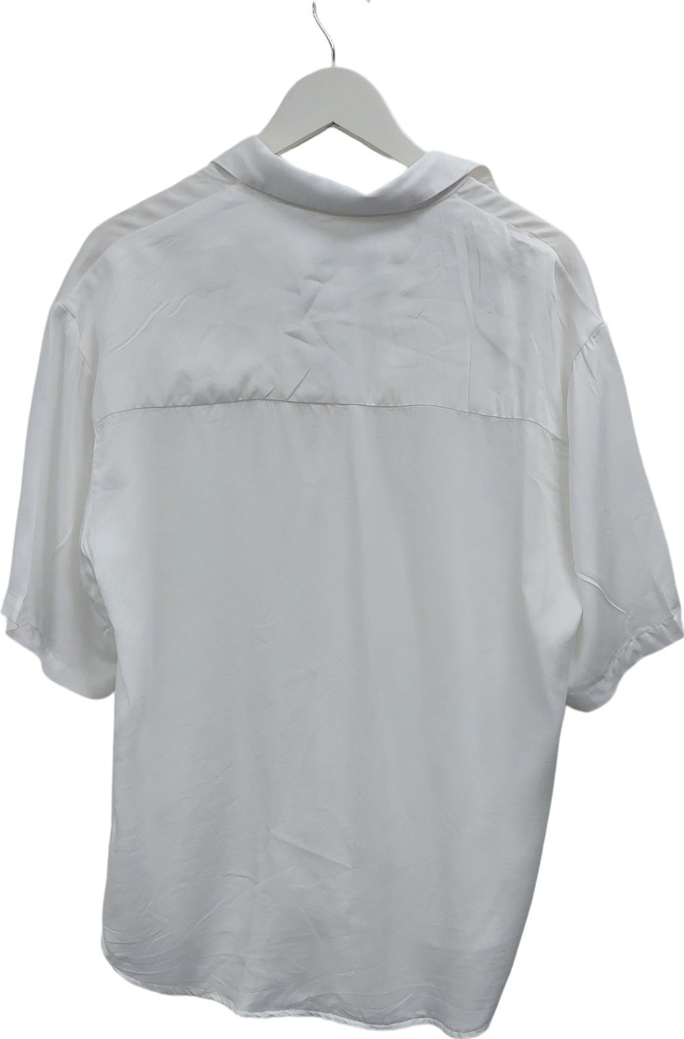 One Mile White Relaxed Shirt UK M
