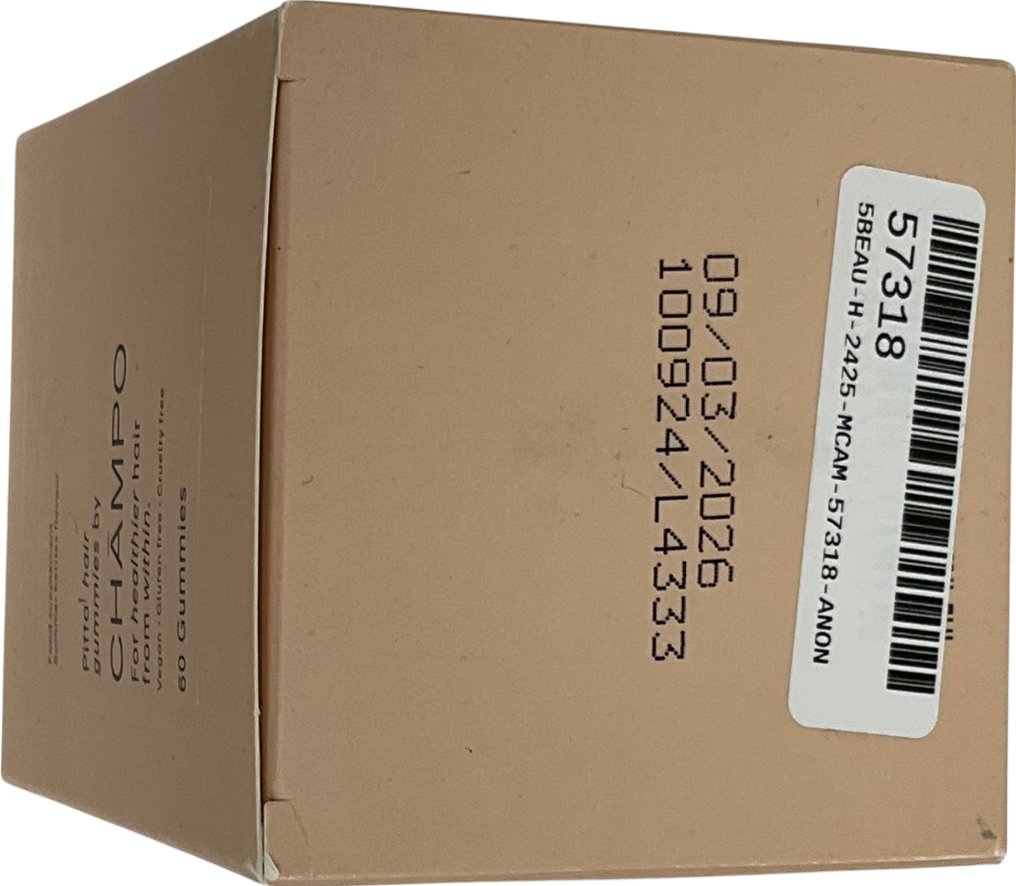 champo Pitta Hair Gummies Pack Of 60 60 gummies