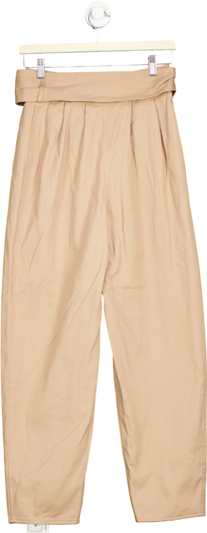 Song of Style Beige High-Waisted Trousers S