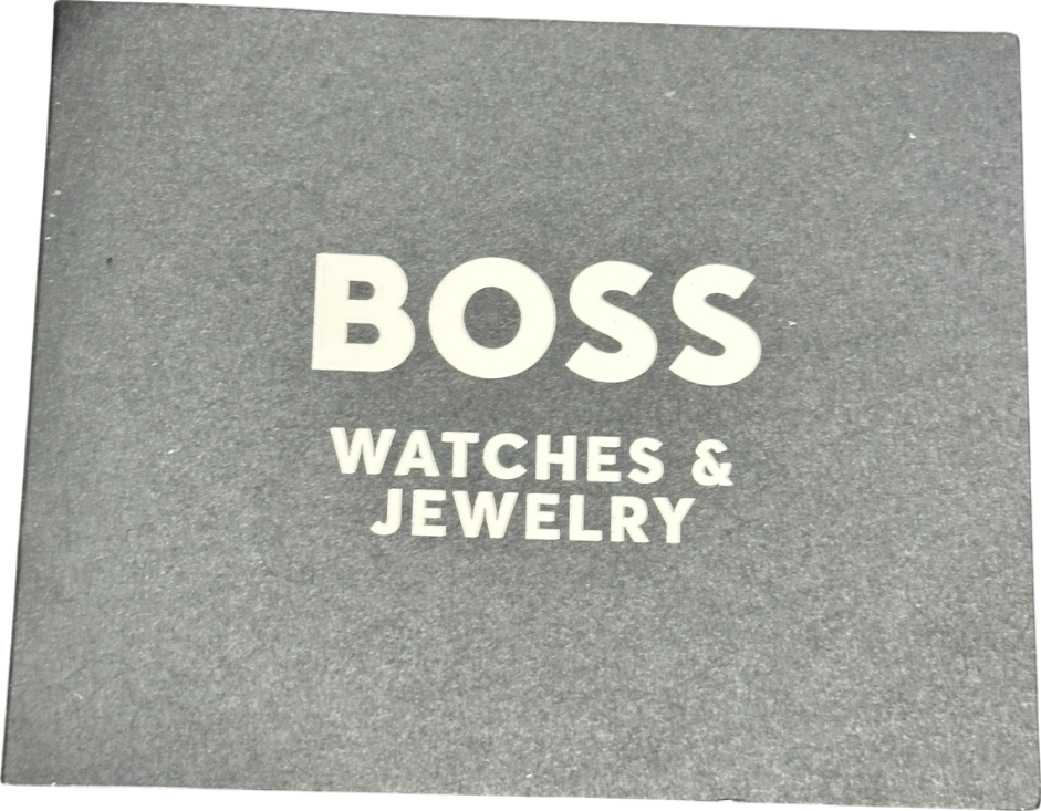BOSS Metallic Double B Monogram Pendant Necklace (1580627)