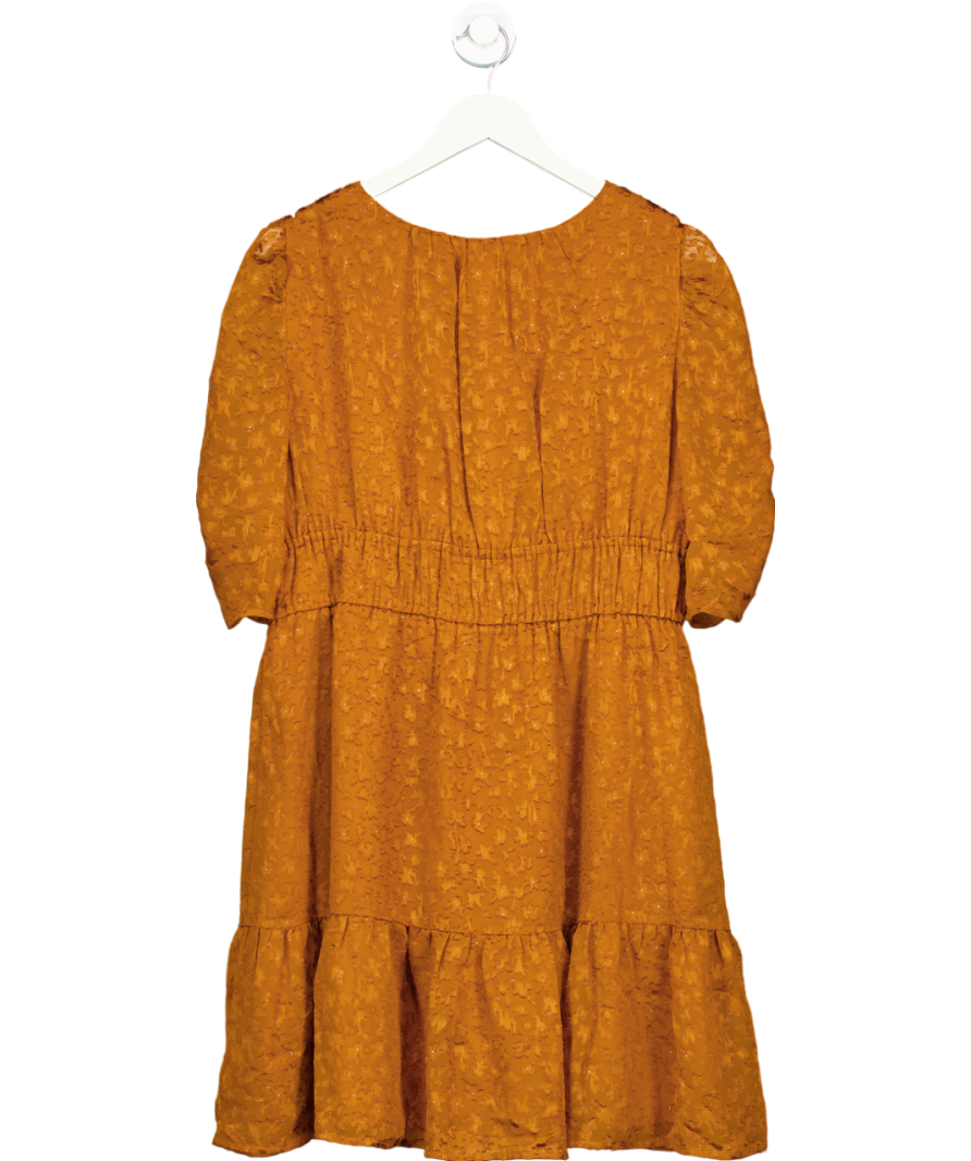 French Connection Brown Floral Dress UK 16