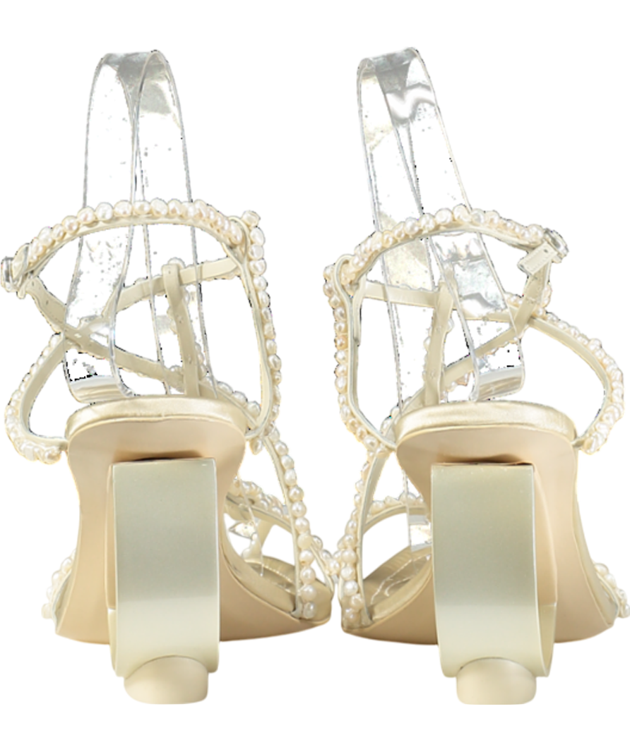 Cult Gaia Cream Novah Sandal UK 5 EU 38 👠