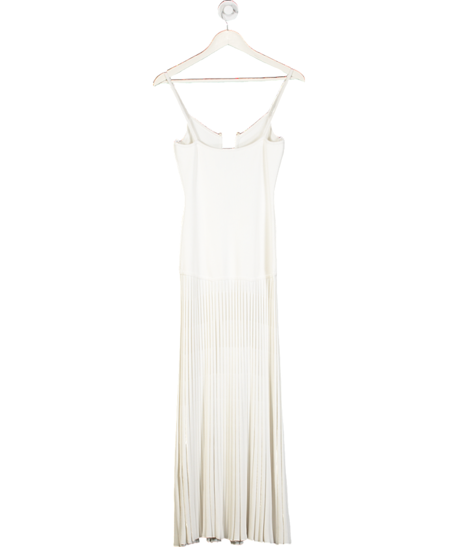 Christopher Esber Salacia Wire Sunray Dress In White UK S