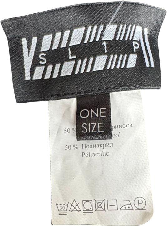 SL1P Black Quarter Zip Neck Warmer One Size