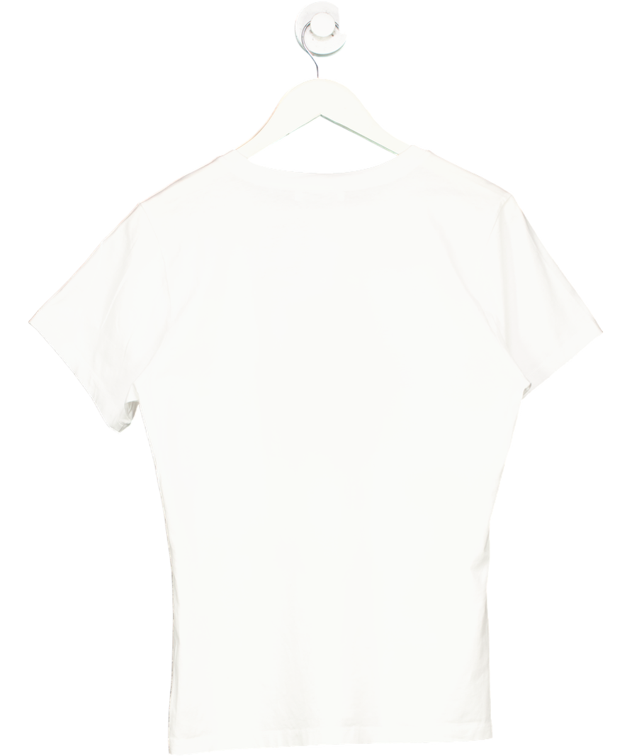 Bella Freud White The Prettiest Star T Shirt UK L