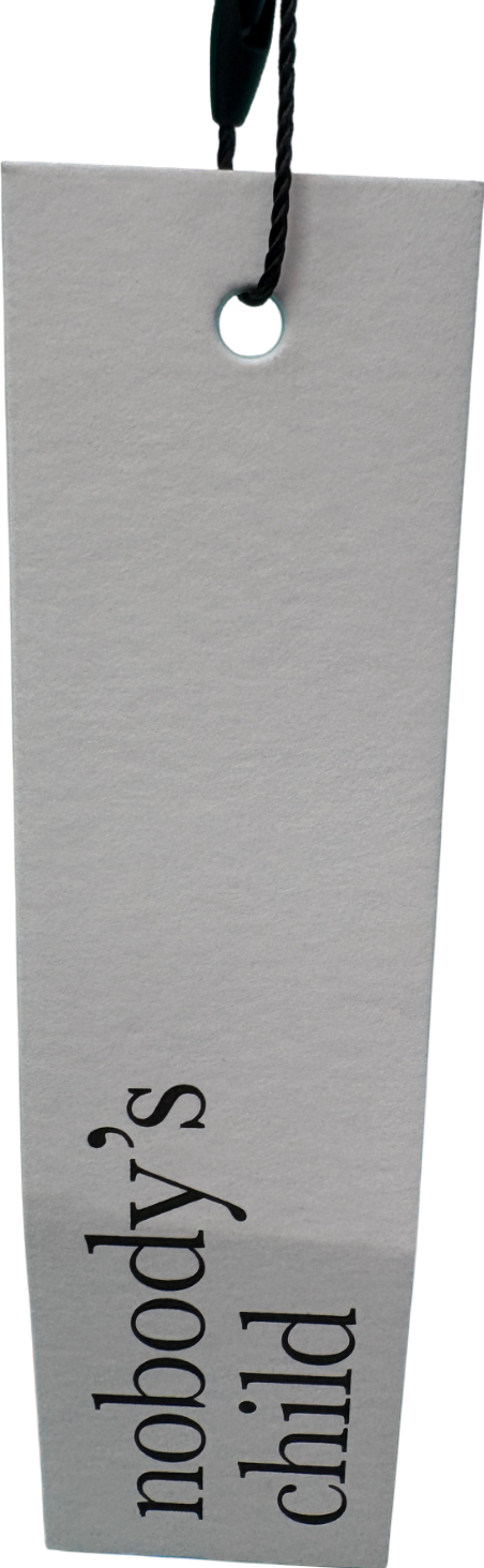 Nobody's Child Blue Starlight Gingham Midi Dress UK 10