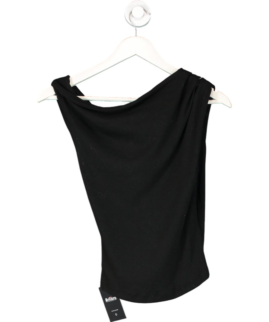 The Room Antwerp Black Assymetric Top UK S/M