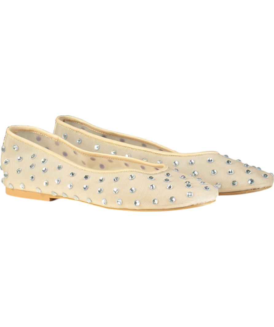 STEVE MADDEN Nude Marli Flat Shoe UK 5 EU 38 👠