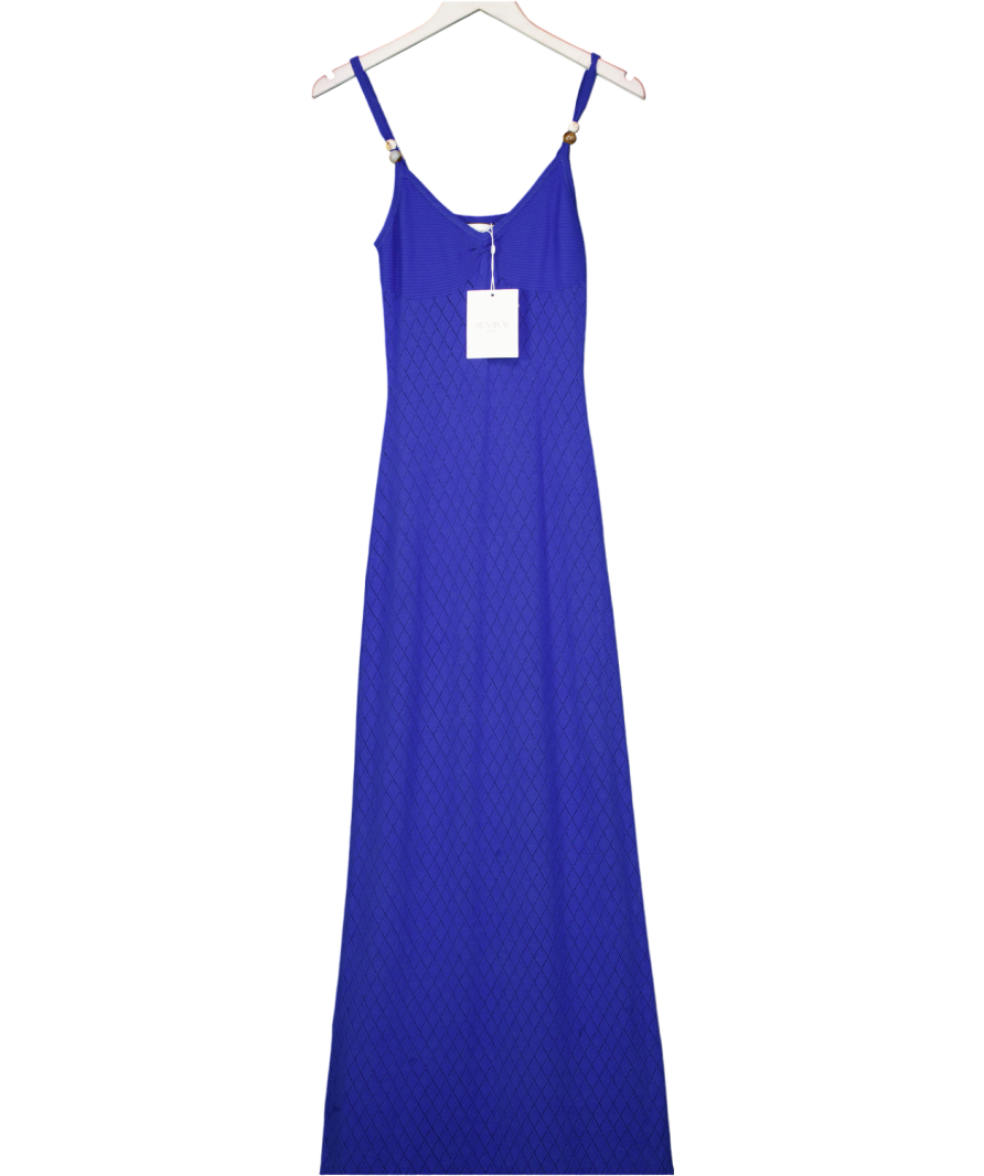 Runaway The Label Uana Maxi Dress - Royal Blue UK S