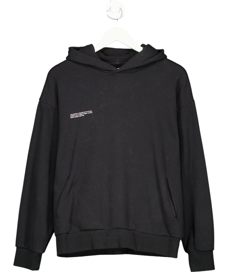 PANGAIA Black 365 Heavyweight Hoodie UK S