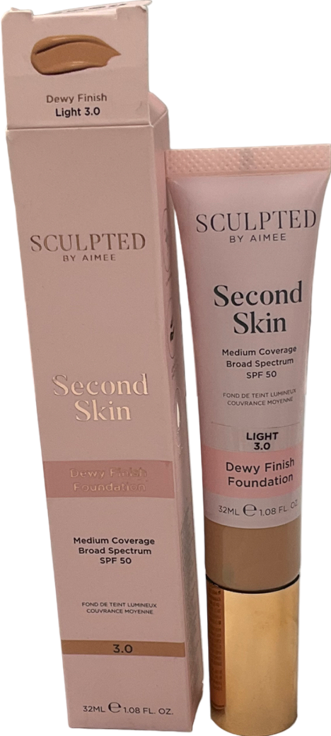 Sculpted by Aimee Second Skin Foundation Light 3 32ml