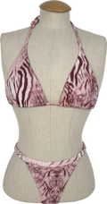 Grace Jacob Pink Tora Bikini UK S