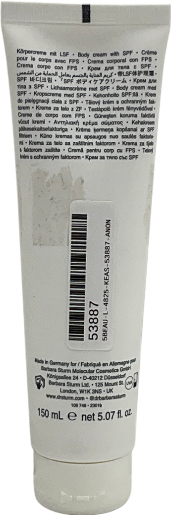 DR. Barbara Sturm Body Sun Cream Spf 30 150ml