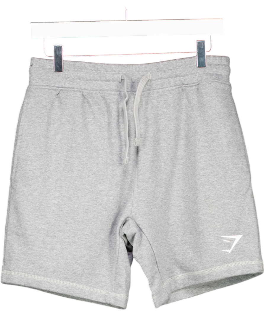 gymshark Grey Crest Shorts UK S