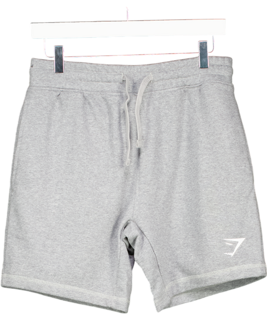 gymshark Grey Crest Shorts UK S