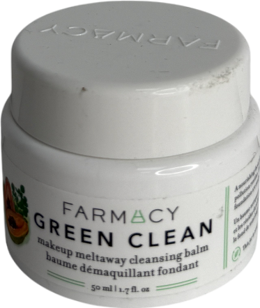 farmacy Natural Makeup Remover - Green Clean Makeup Meltaway Cleansing Balm Cosmetic - Travel Size 50ml