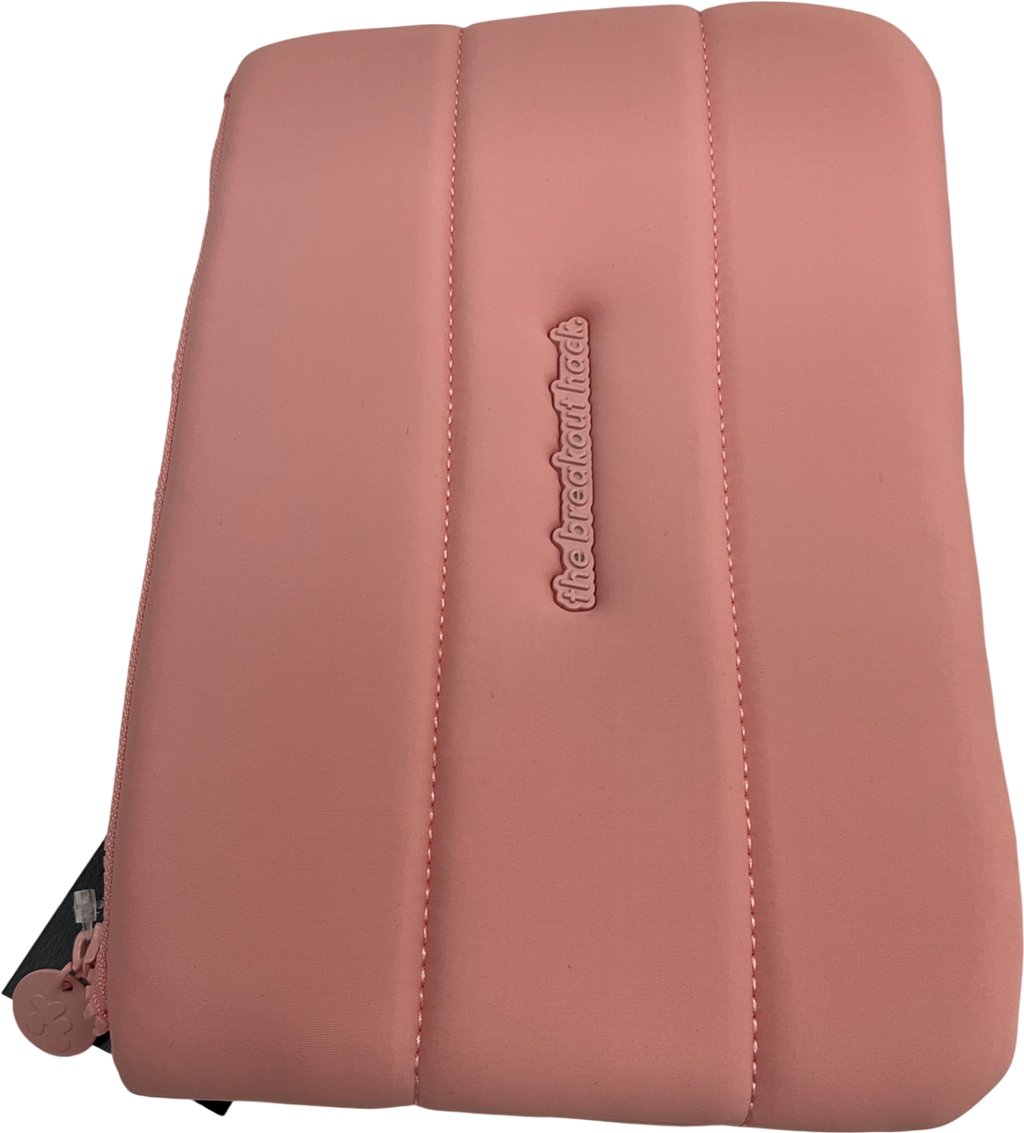 Pink Puffy Makeup Pouch One Size