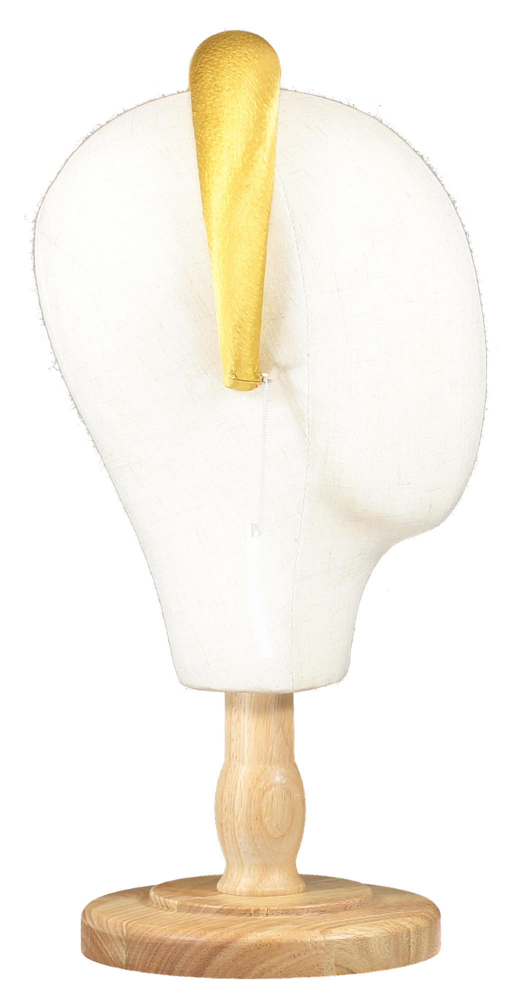 Jennifer Behr Yellow Thada Headband - In Satin One Size