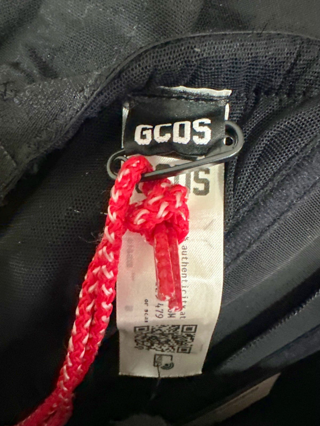 GCDS Black Glitter Body UK XS