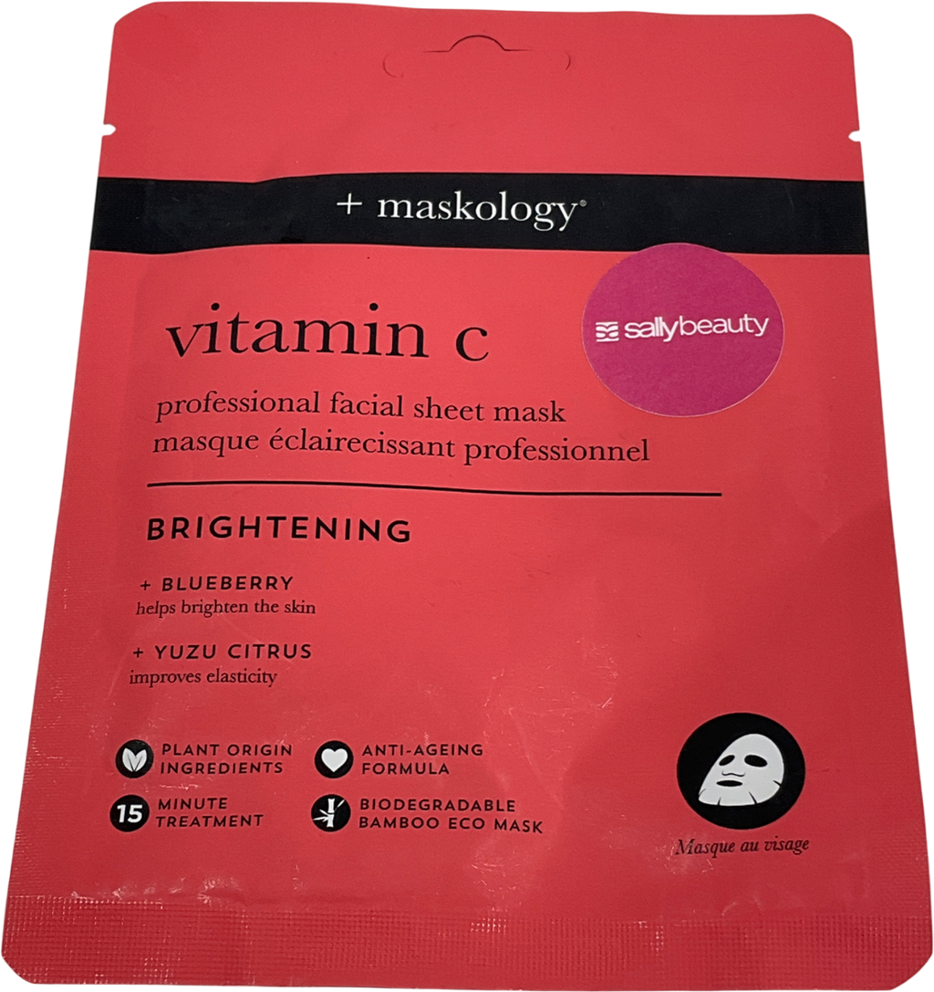Maskology Brightening Collagen Sheet Mask With Vitamin C One size