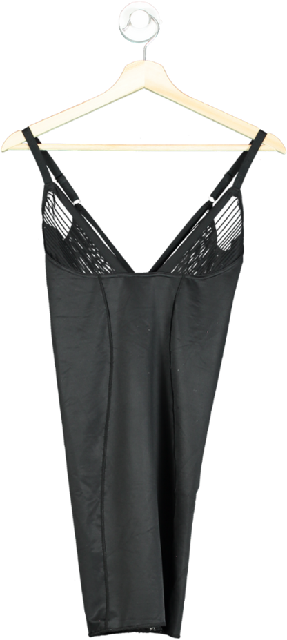 M&S Black Lingerie Slip Dress UK 8