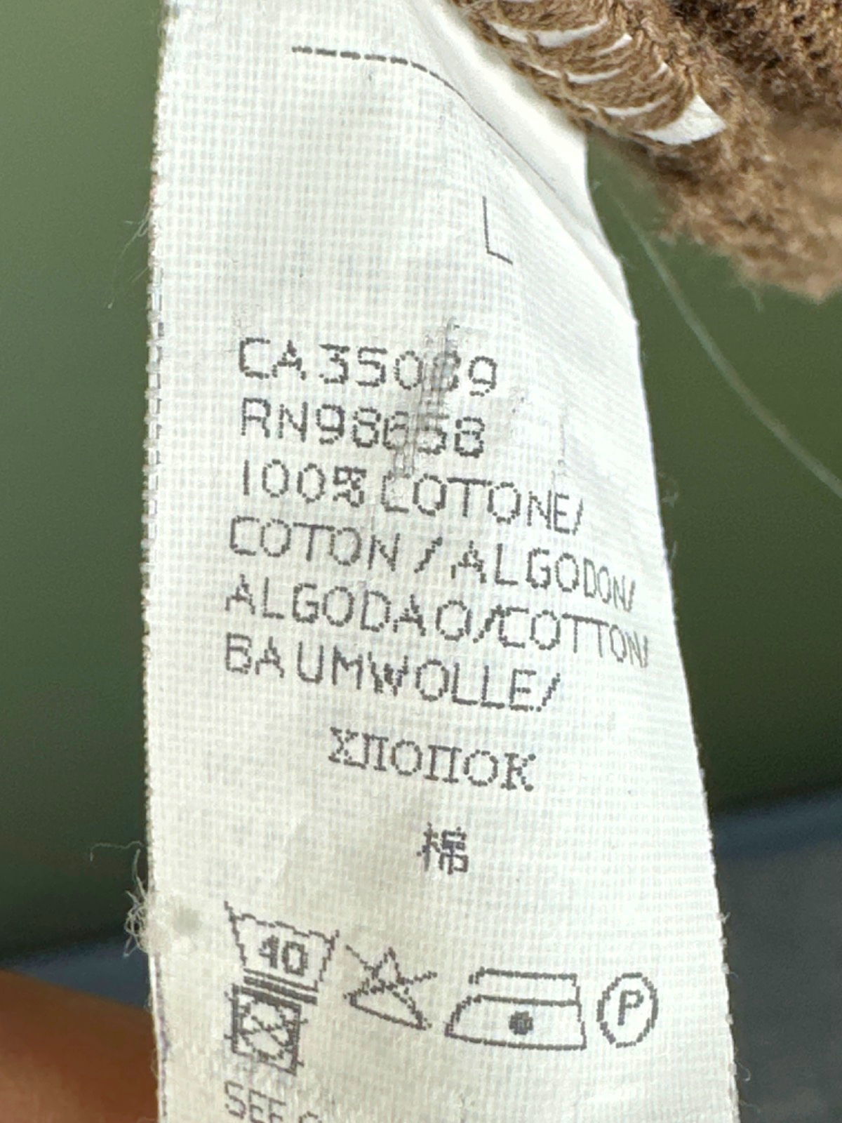 Paul & Shark Brown Striped Sweater UK L